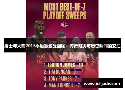 勇士与火箭2015季后赛激战回顾：传奇对决与历史瞬间的交汇